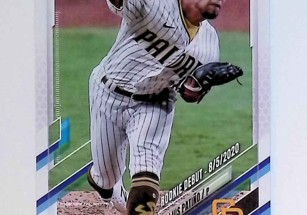 Luis Patino 2021 Topps Update #US214 (Rookie Card) - LoCo Collectables