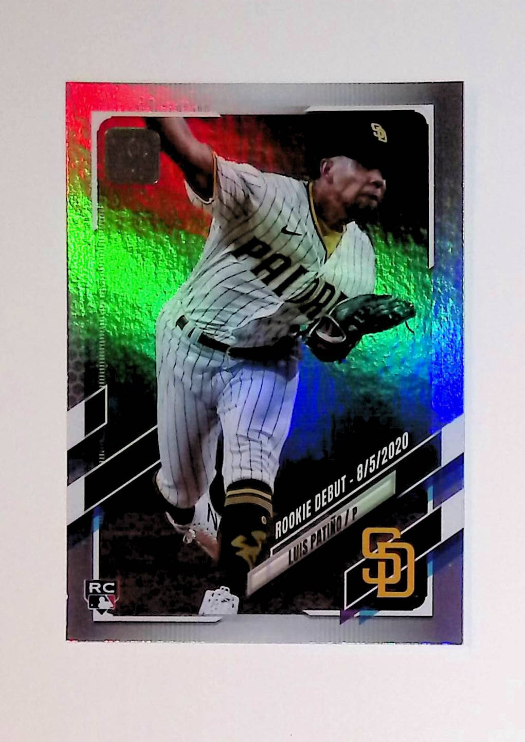 Luis Patino 2021 Topps Update Rainbow Foil #US214 (Rookie Card) - LoCo Collectables