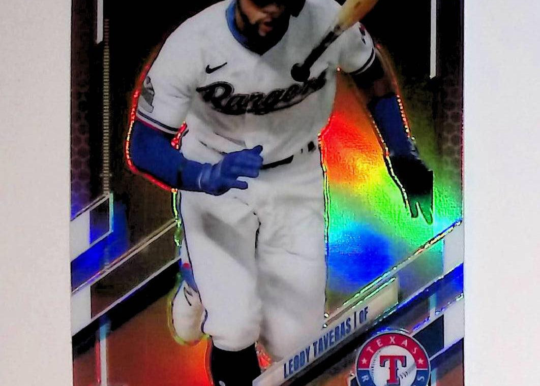 2021 Topps Chrome #146 Leody Taveras Rookie Refractor - LoCo Collectables
