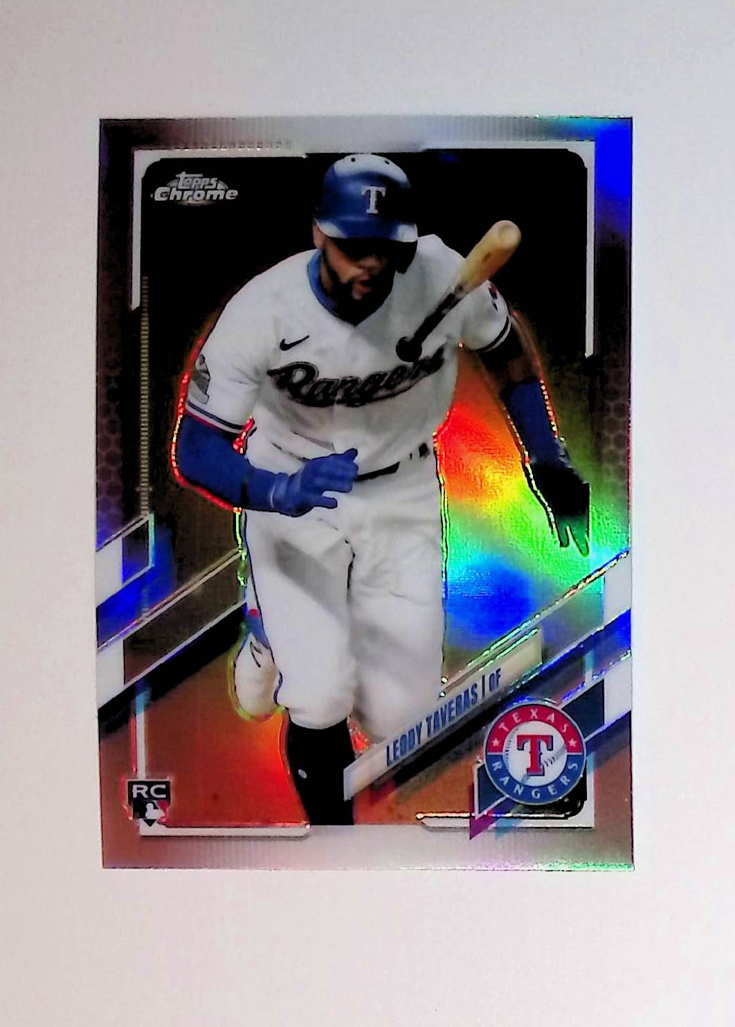 Leody Taveras 2021 Topps Chrome Refractors #146 (Rookie Card) - LoCo Collectables