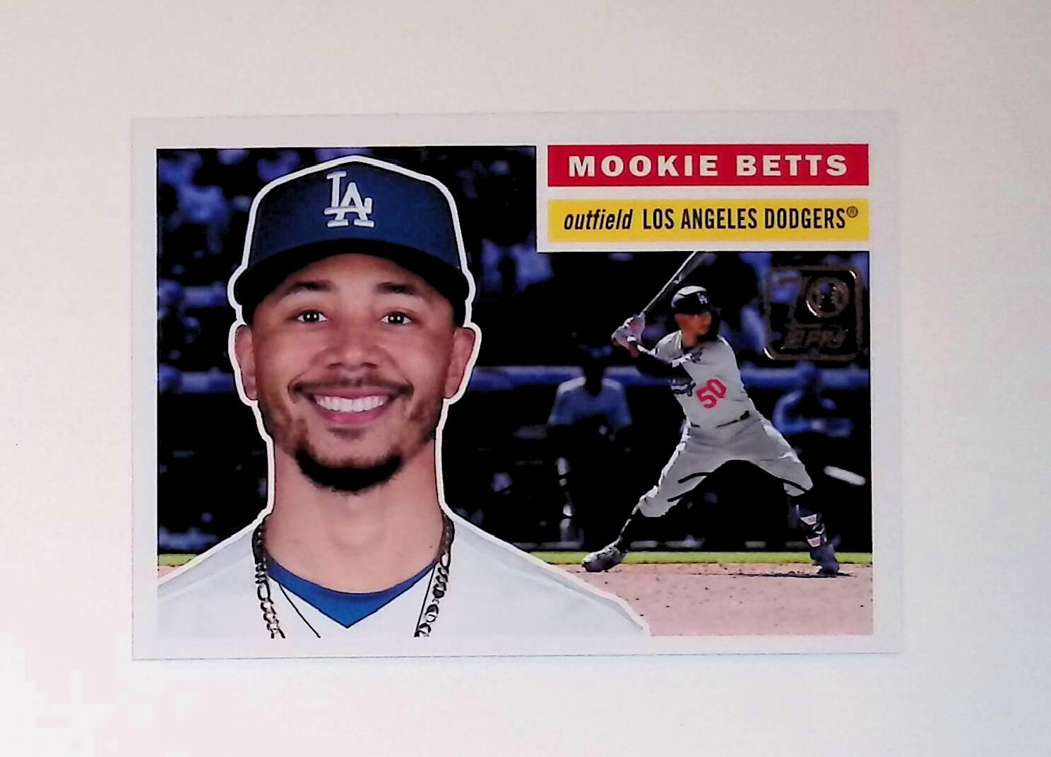 2021 Topps Update 70 Years of Topps Baseball #70YT-6 Mookie Betts - LoCo Collectables
