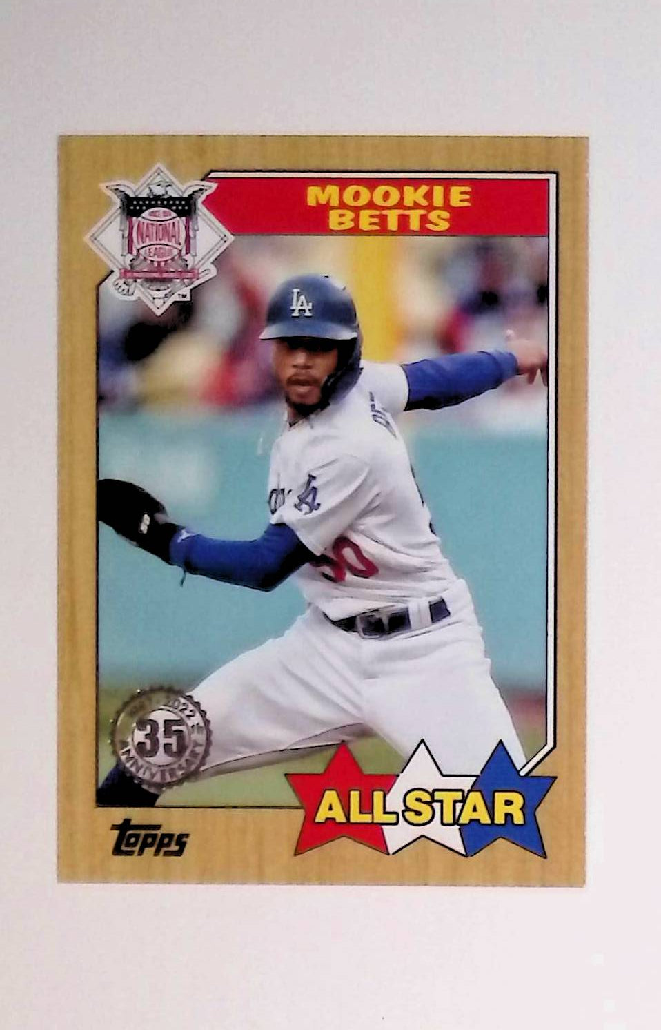 Mookie Betts 2022 Topps '87 Topps All-Star #87AS-38 - LoCo Collectables