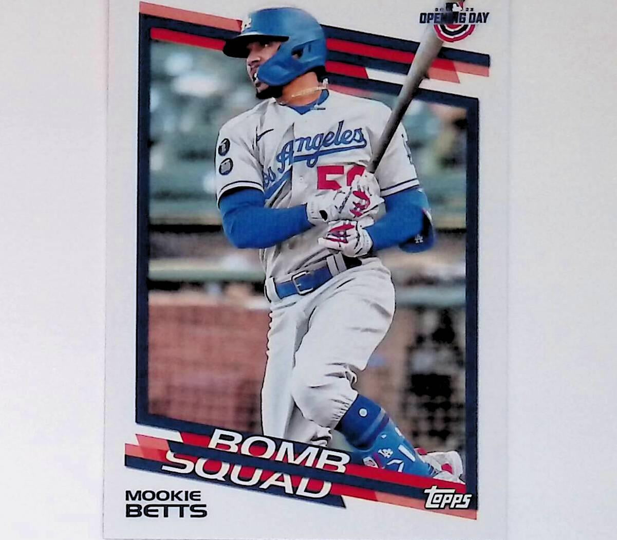 2022 Topps Opening Day Bomb Squad #BS-18 Mookie Betts - LoCo Collectables