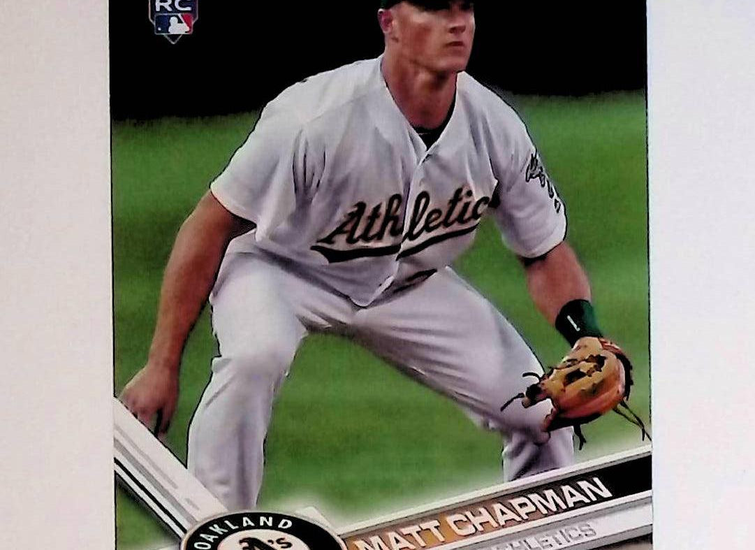 2017 Topps Update #US4 Matt Chapman Rookie - LoCo Collectables
