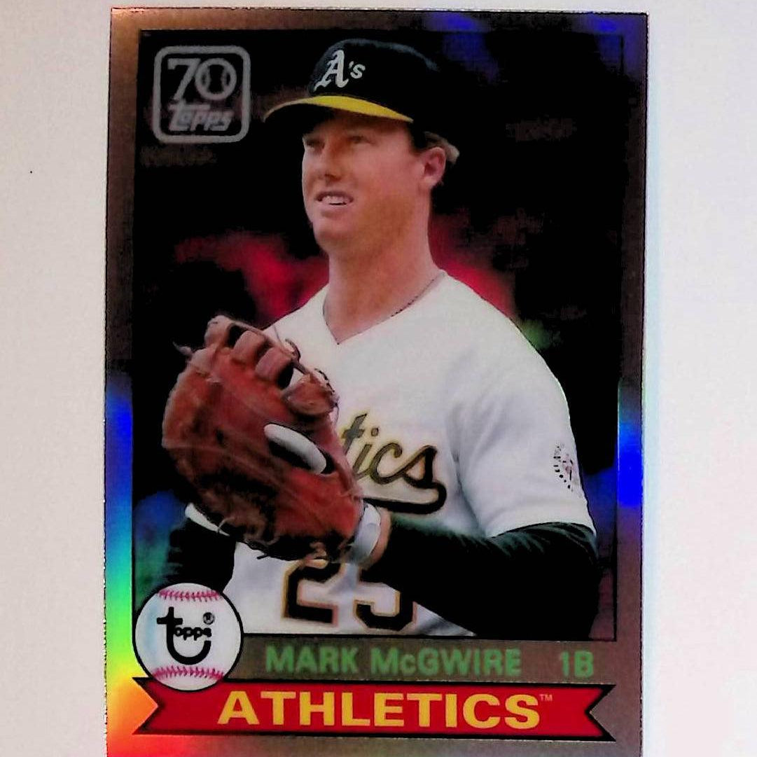 2021 Topps 70 Years of Topps Baseball Chrome #70YTC-29 Mark McGwire - LoCo Collectables