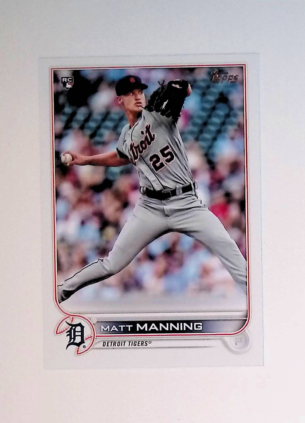 Matt Manning 2022 Topps #31 (Rookie Card) - LoCo Collectables