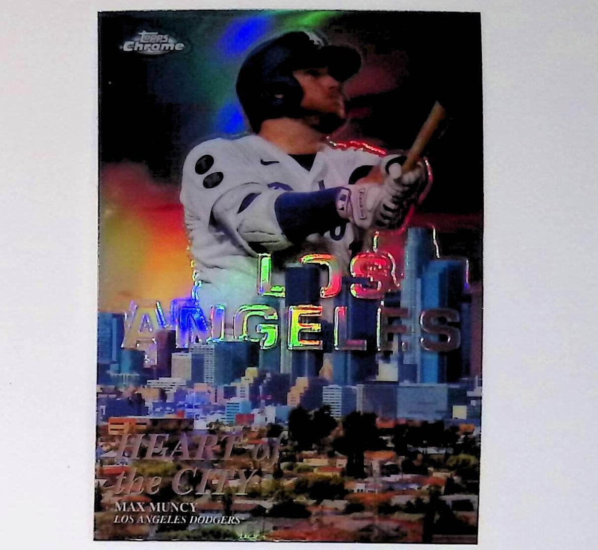 2022 Topps Chrome Heart of the City "Los Angeles" #HOC-12 Max Muncy - LoCo Collectables