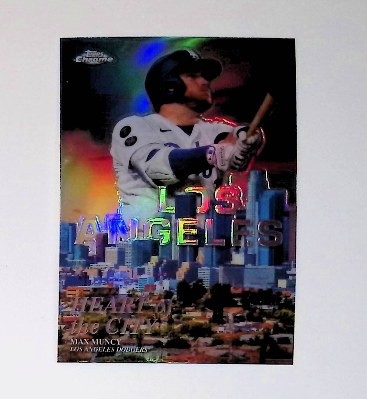 Max Muncy 2022 Topps Chrome Heart of the City "Los Angeles" #HOC-12 - LoCo Collectables