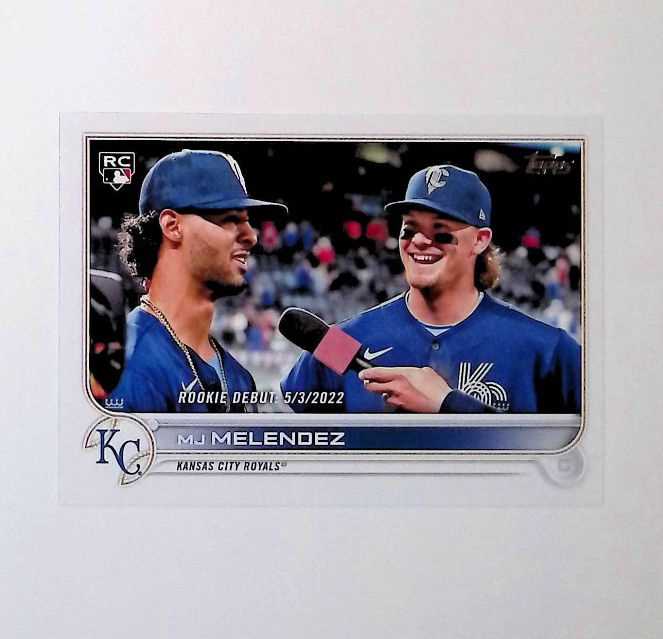 2022 Topps Update #US73 MJ Melendez Rookie - LoCo Collectables