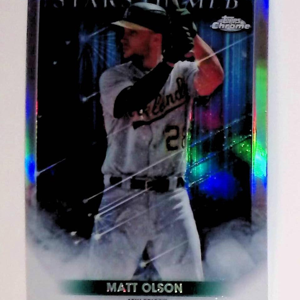 2022 Topps Stars of MLB Chrome #SMLBC-50 Matt Olson - LoCo Collectables