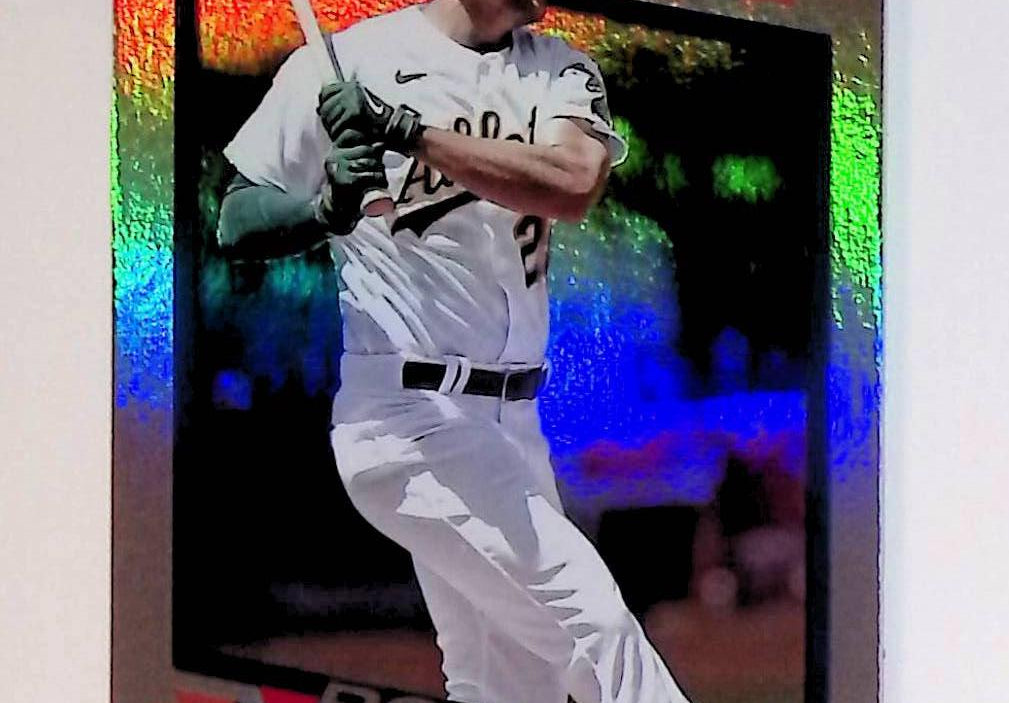 2022 Topps Opening Day Bomb Squad Rainbow Foil #BS-24 Matt Olson - LoCo Collectables