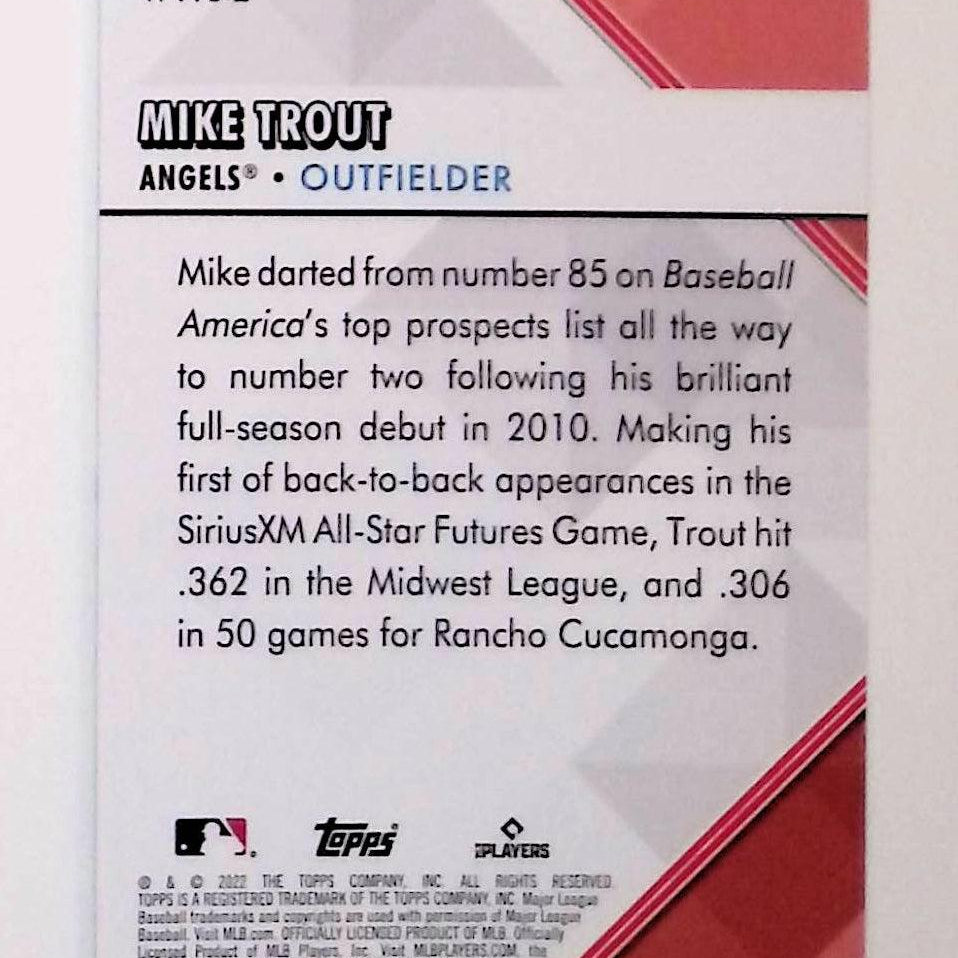 Mike Trout 2022 Topps Welcome to the Show #WTTS-2 - LoCo Collectables