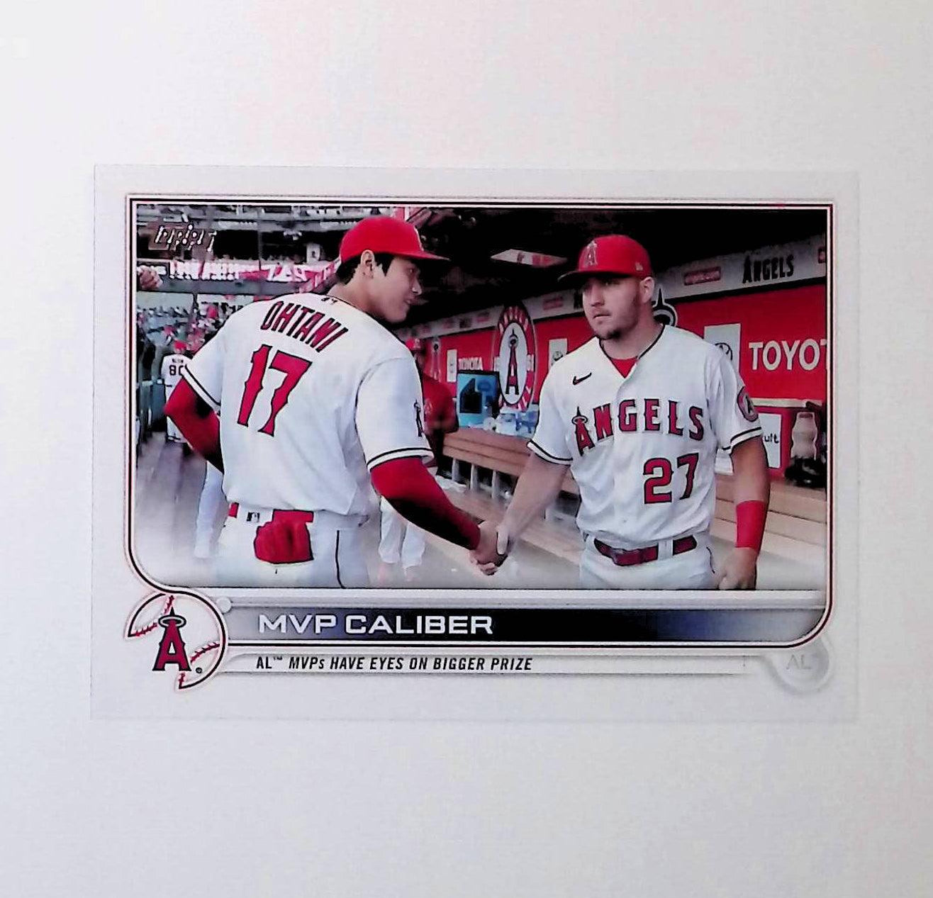 2022 Topps Update #US115 Mike Trout Shohei Ohtani - LoCo Collectables