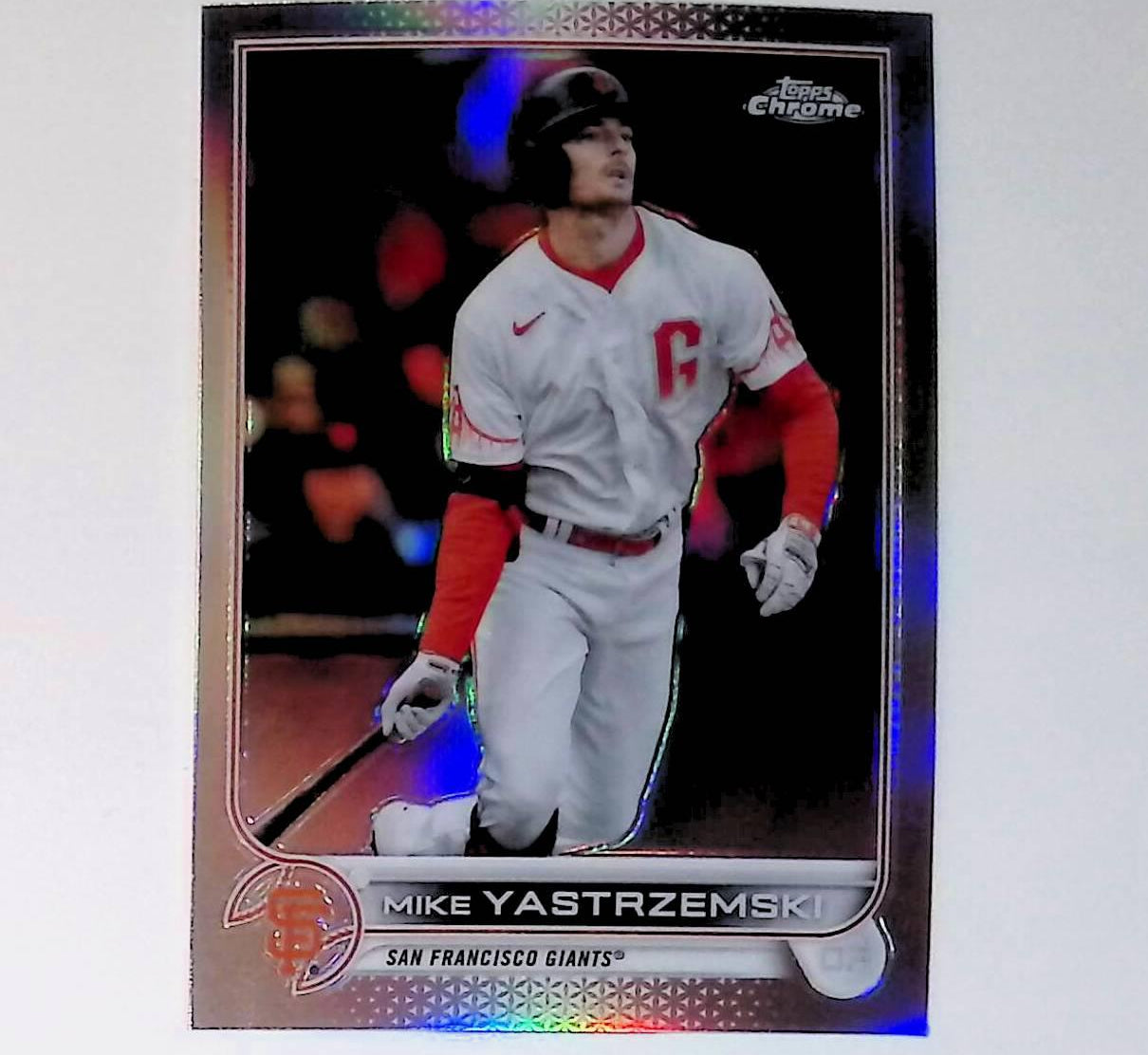 2022 Topps Chrome Refractor #18 Mike Yastrzemski - LoCo Collectables