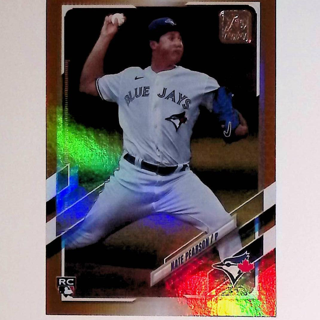 2021 Topps Gold Foil #113 Nate Pearson Rookie - LoCo Collectables