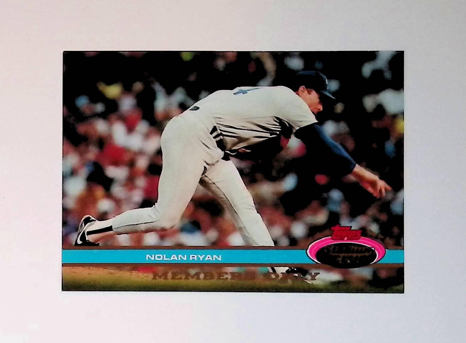 Nolan Ryan 1991 Topps Stadium Club Members Only - LoCo Collectables