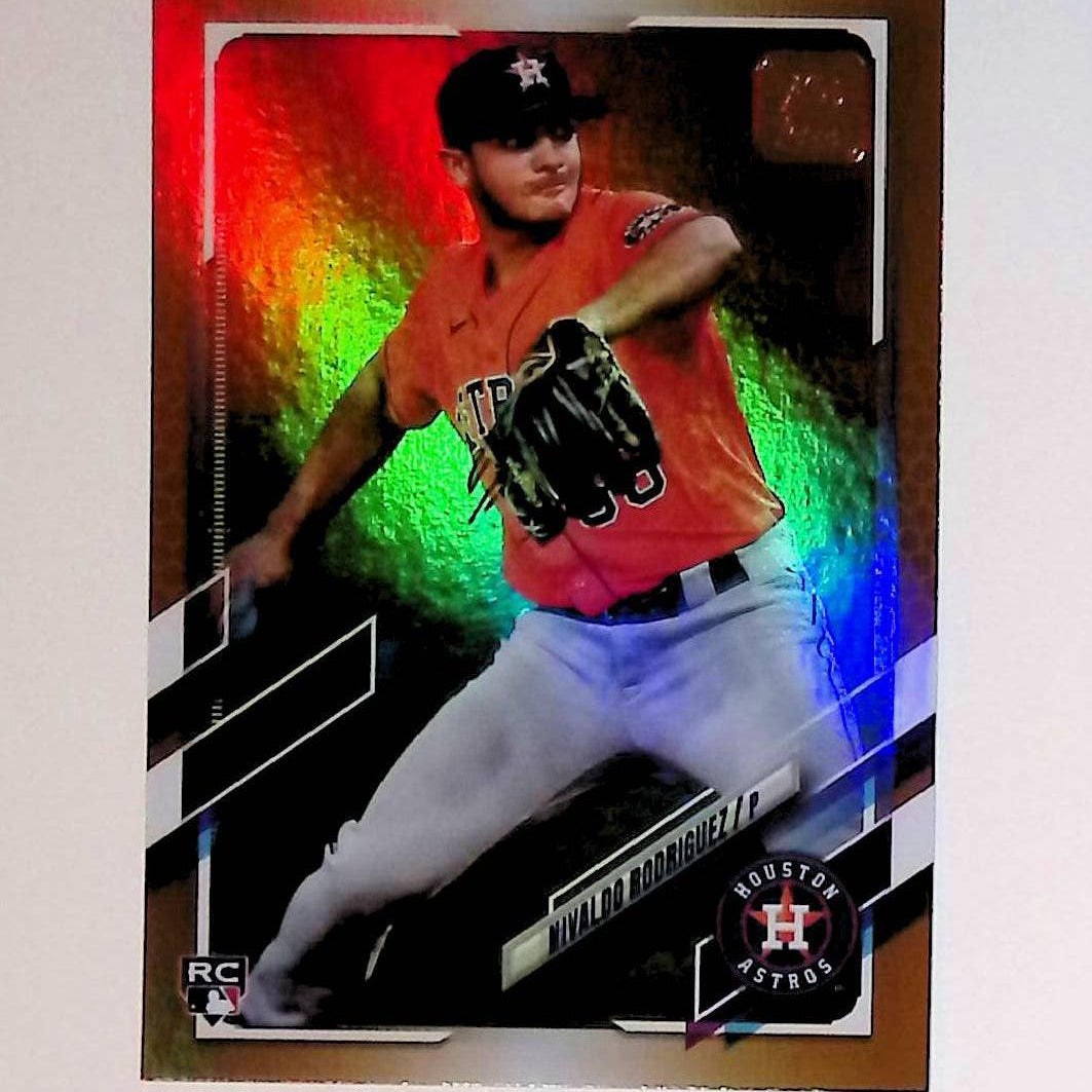 2021 Topps Update Gold Foil #US107 Nivaldo Rodriguez Rookie - LoCo Collectables