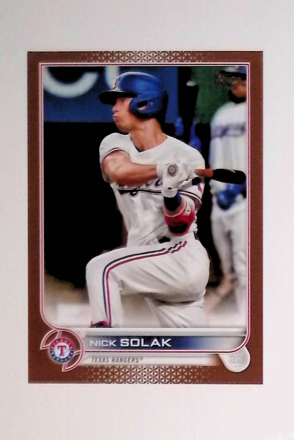 Nick Solak 2022 Topps Gold #172, 570 /2022 - LoCo Collectables