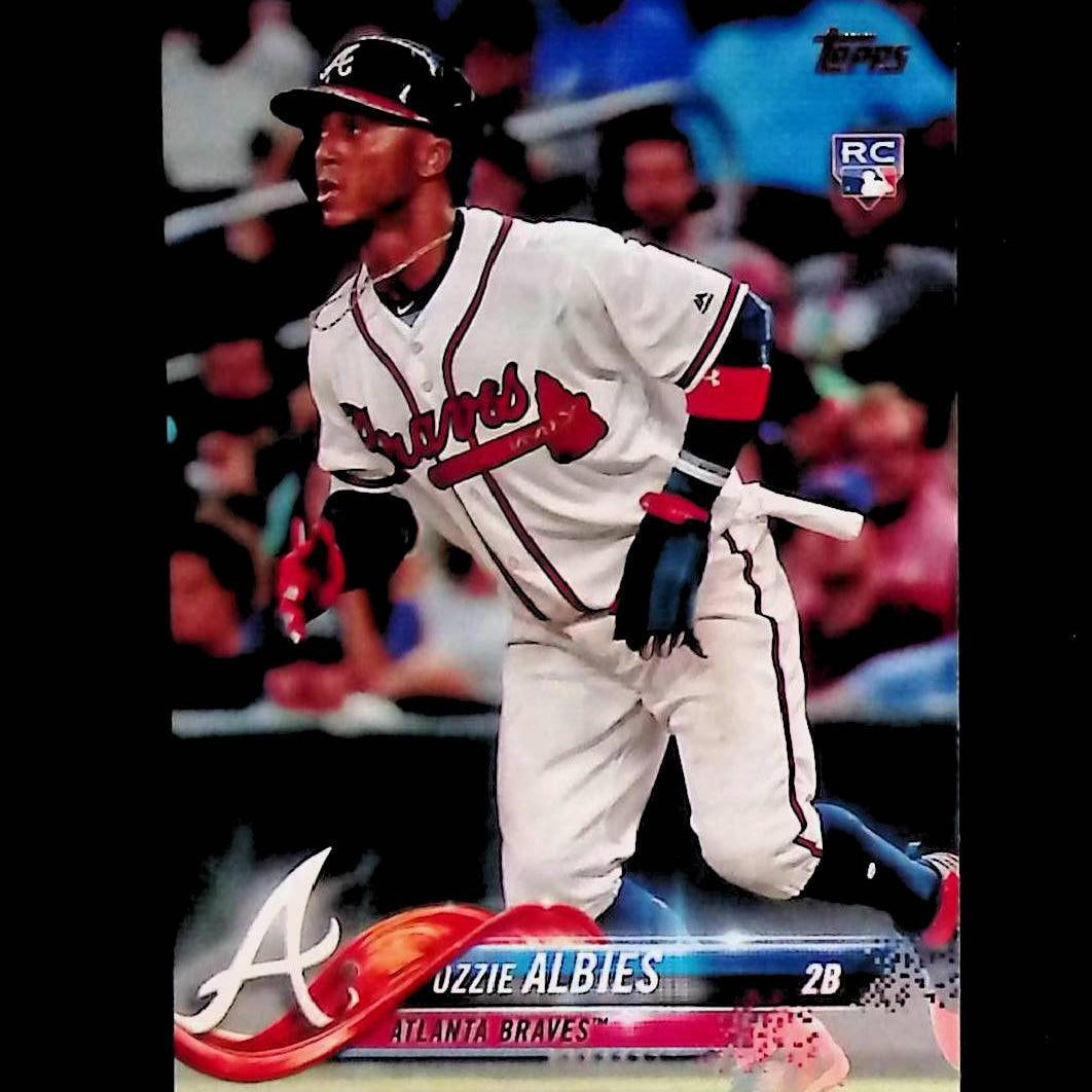 2018 Topps #276 Ozzie Albies Rookie - LoCo Collectables