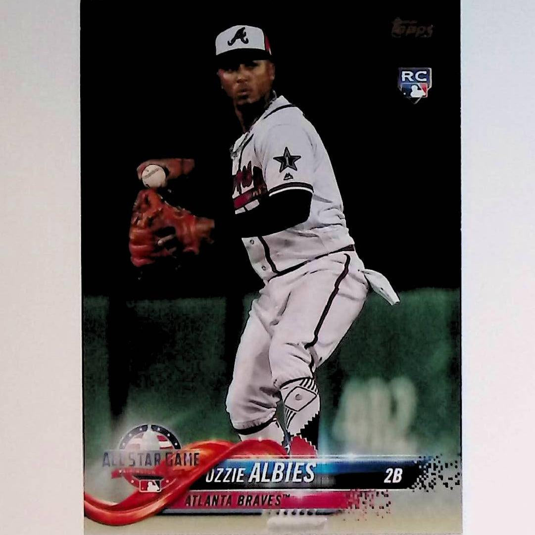 2018 Topps Update #US162 Ozzie Albies Rookie - LoCo Collectables