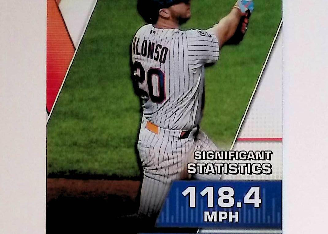 2021 Topps Significant Statistics #SS-1 Pete Alonso - LoCo Collectables