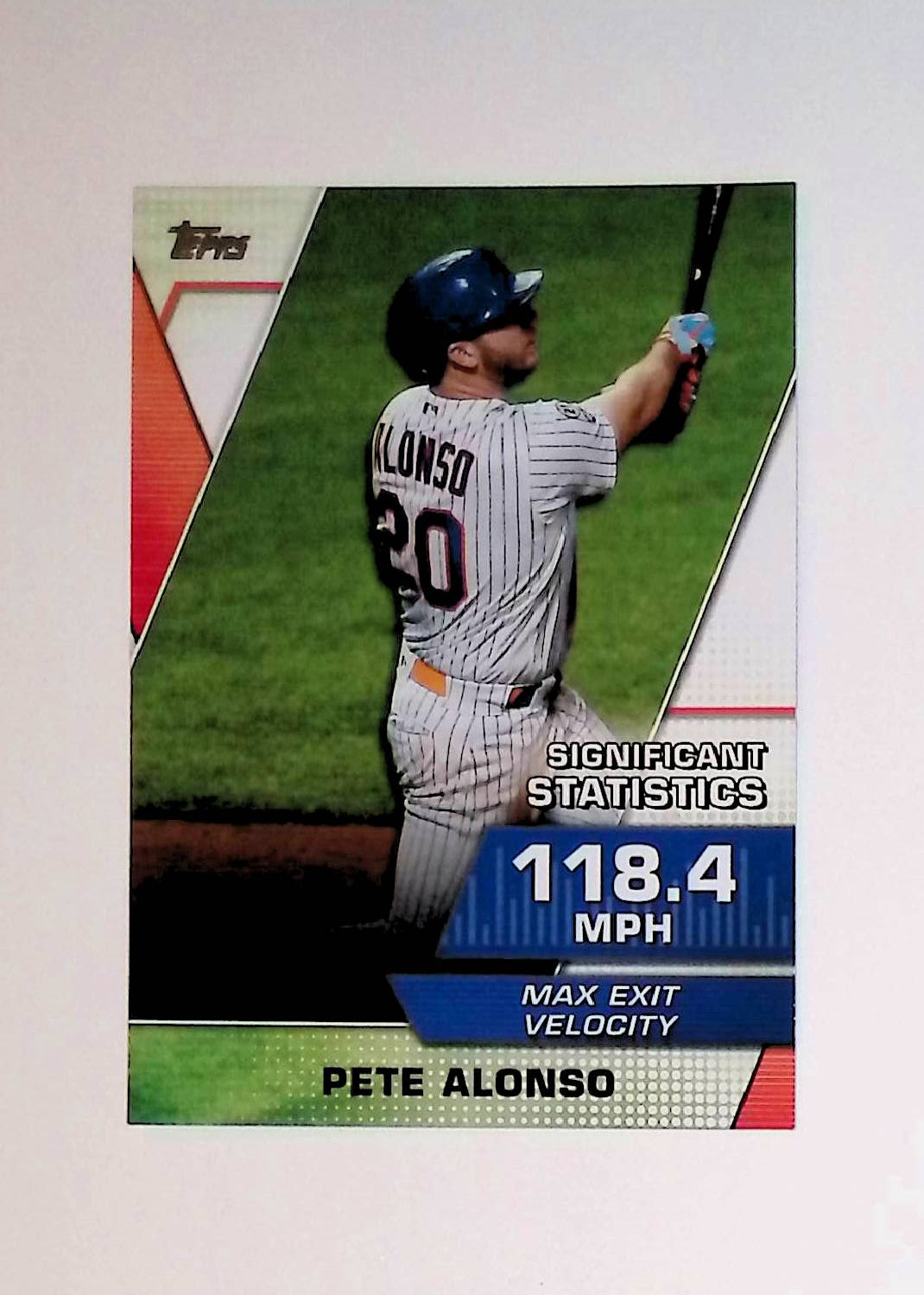 Pete Alonso 2021 Topps Significant Statistics #SS-1 - LoCo Collectables