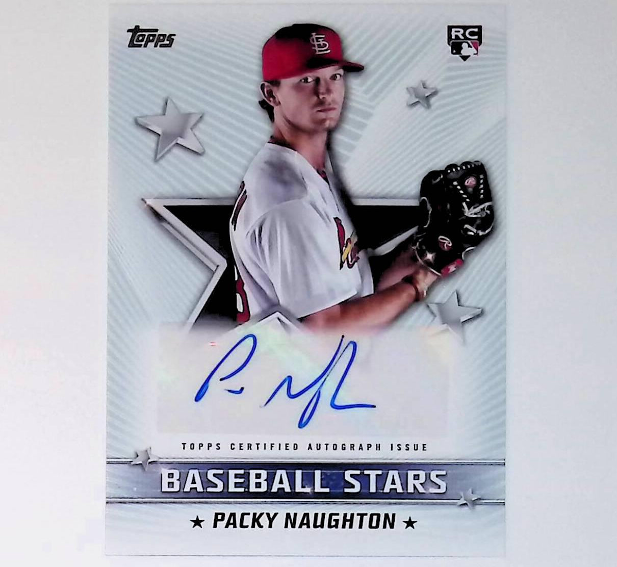 2022 Topps Update Baseball Stars Autograph #BSA-PN Packy Naughton Rookie - LoCo Collectables