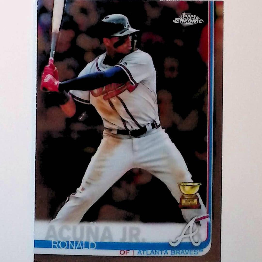 2019 Topps Chrome #117 Ronald Acuna Jr All-Star Rookie Cup - LoCo Collectables