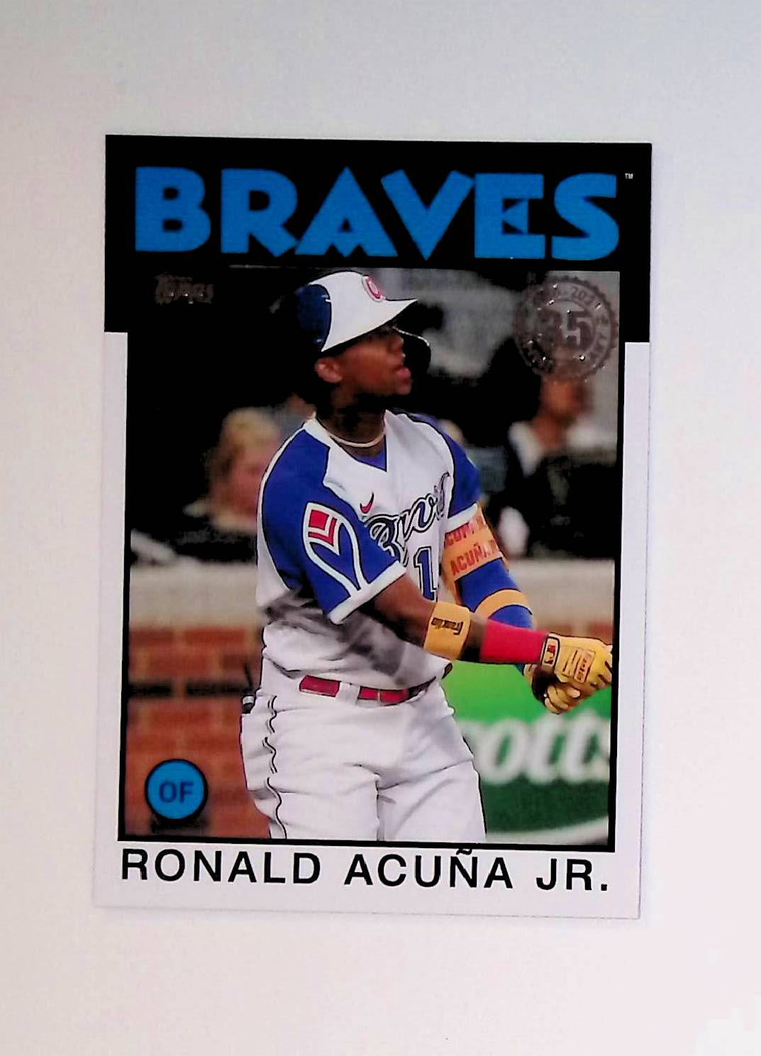 Ronald Acuna Jr 2021 Topps Update '86 Topps #86B-39 - LoCo Collectables