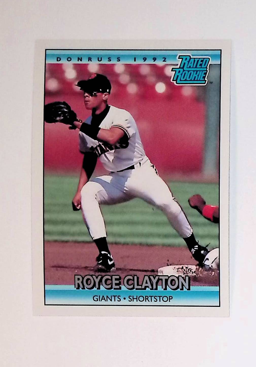 Royce Clayton 1992 Donruss #397 Rated Rookie (Rookie Card) - LoCo Collectables