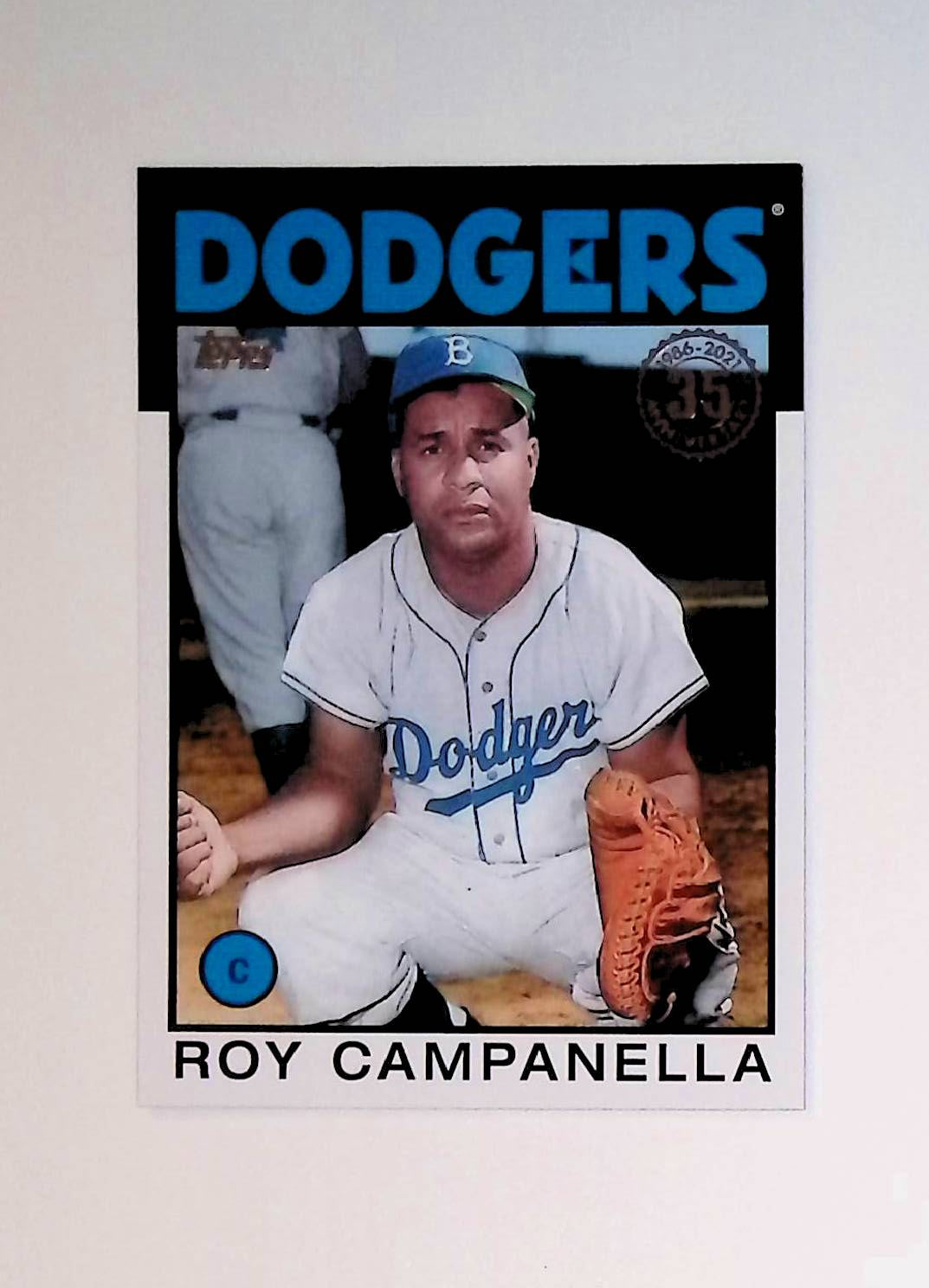 Roy Campanella 2021 Topps Update '86 Topps #86B-20 - LoCo Collectables