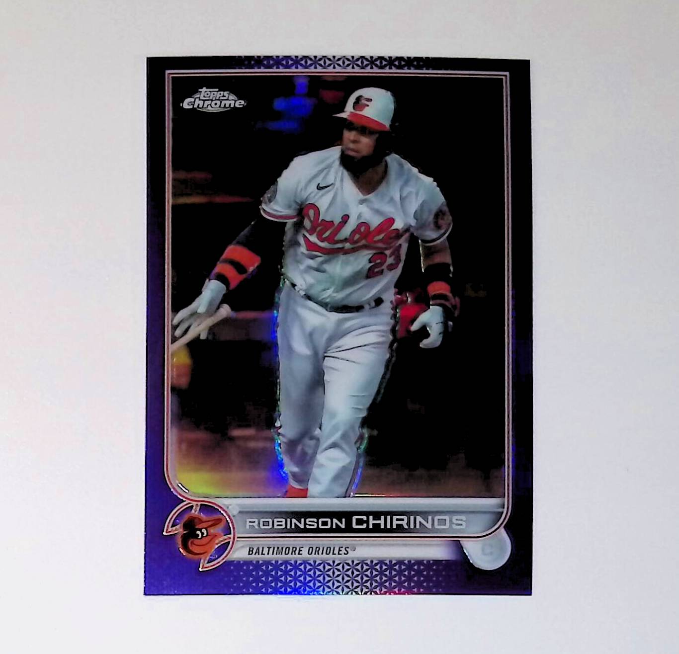 Robinson Chirinos 2022 Topps Chrome Update Purple Refractors #USC183 - LoCo Collectables