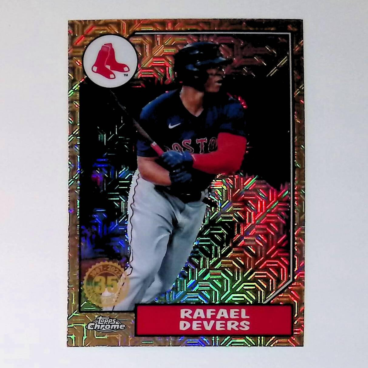 Rafael Devers 2022 Topps '87 Topps Silver Pack Chrome #T87C-23 - LoCo Collectables