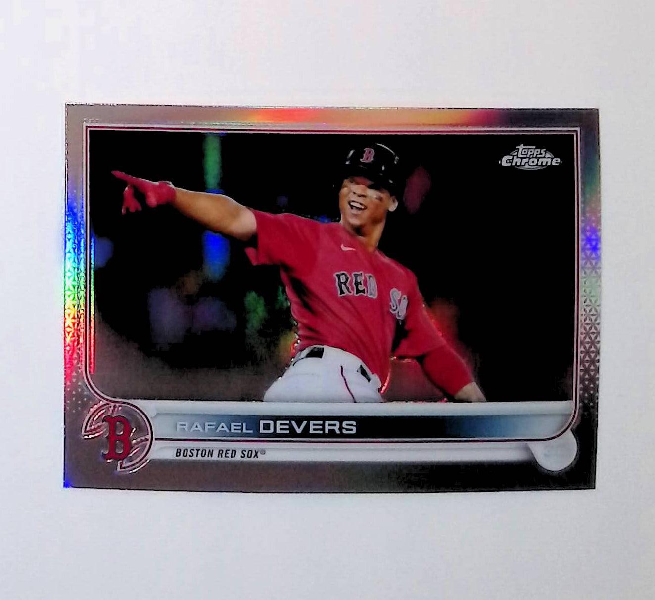 2022 Topps Chrome Refractor #171 Rafael Devers - LoCo Collectables