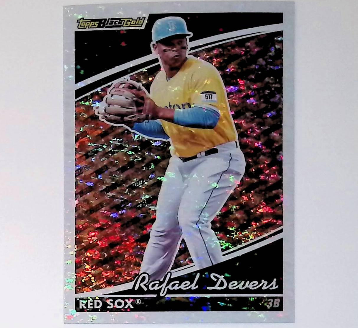 2022 Topps Update Black Gold #BG-5 Rafael Devers - LoCo Collectables