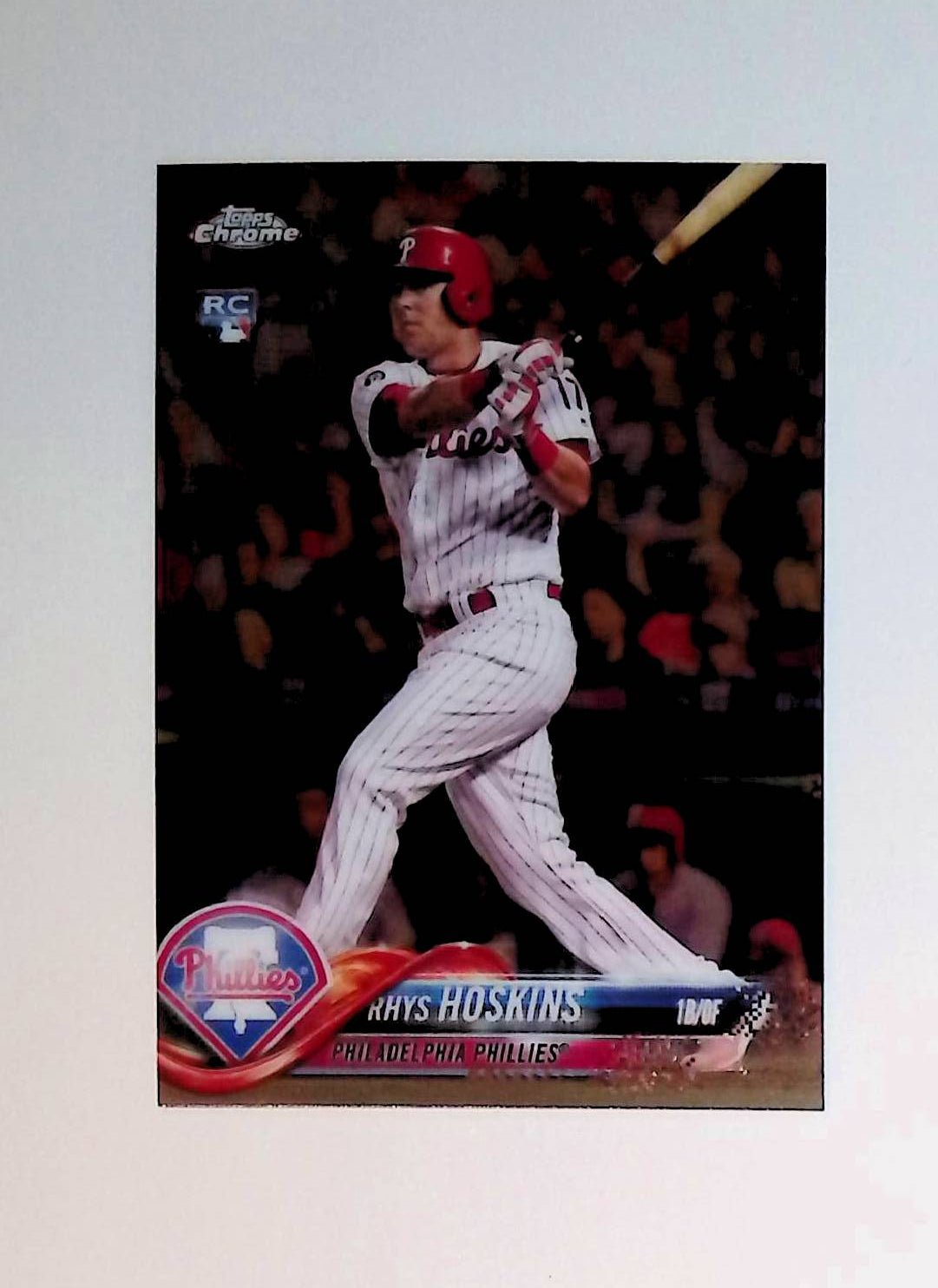 Rhys Hoskins 2018 Topps Chrome #70 (Rookie Card) - LoCo Collectables