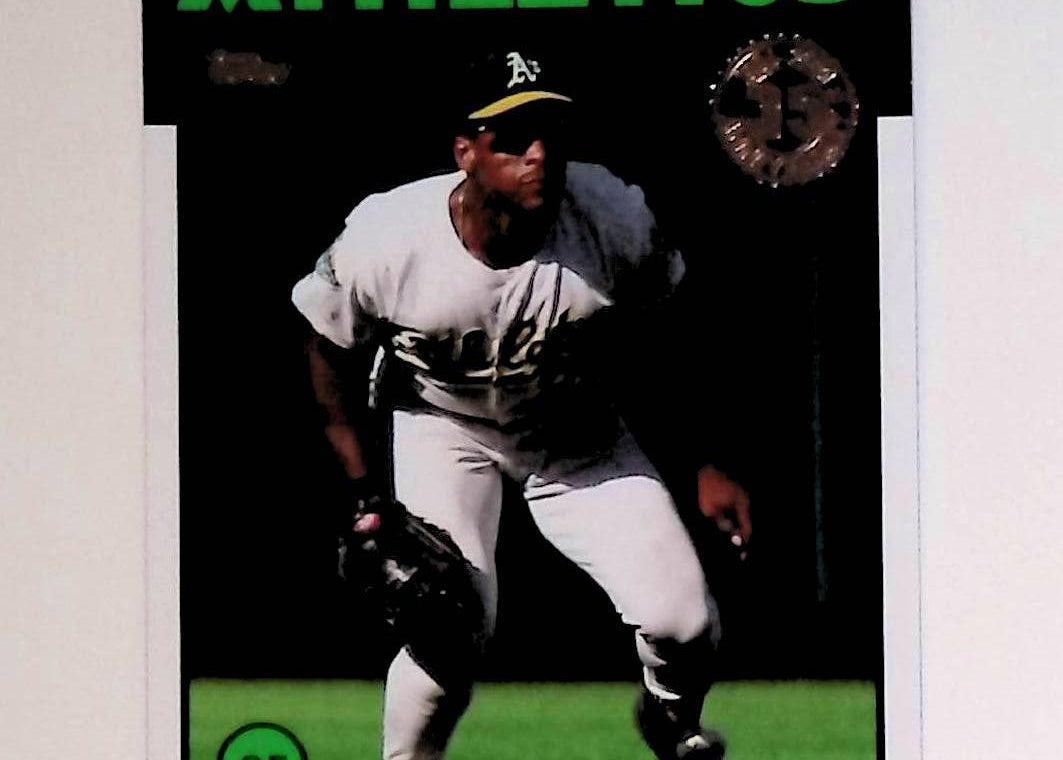 2021 Topps 1986 Topps Baseball #86B-80 Rickey Henderson - LoCo Collectables