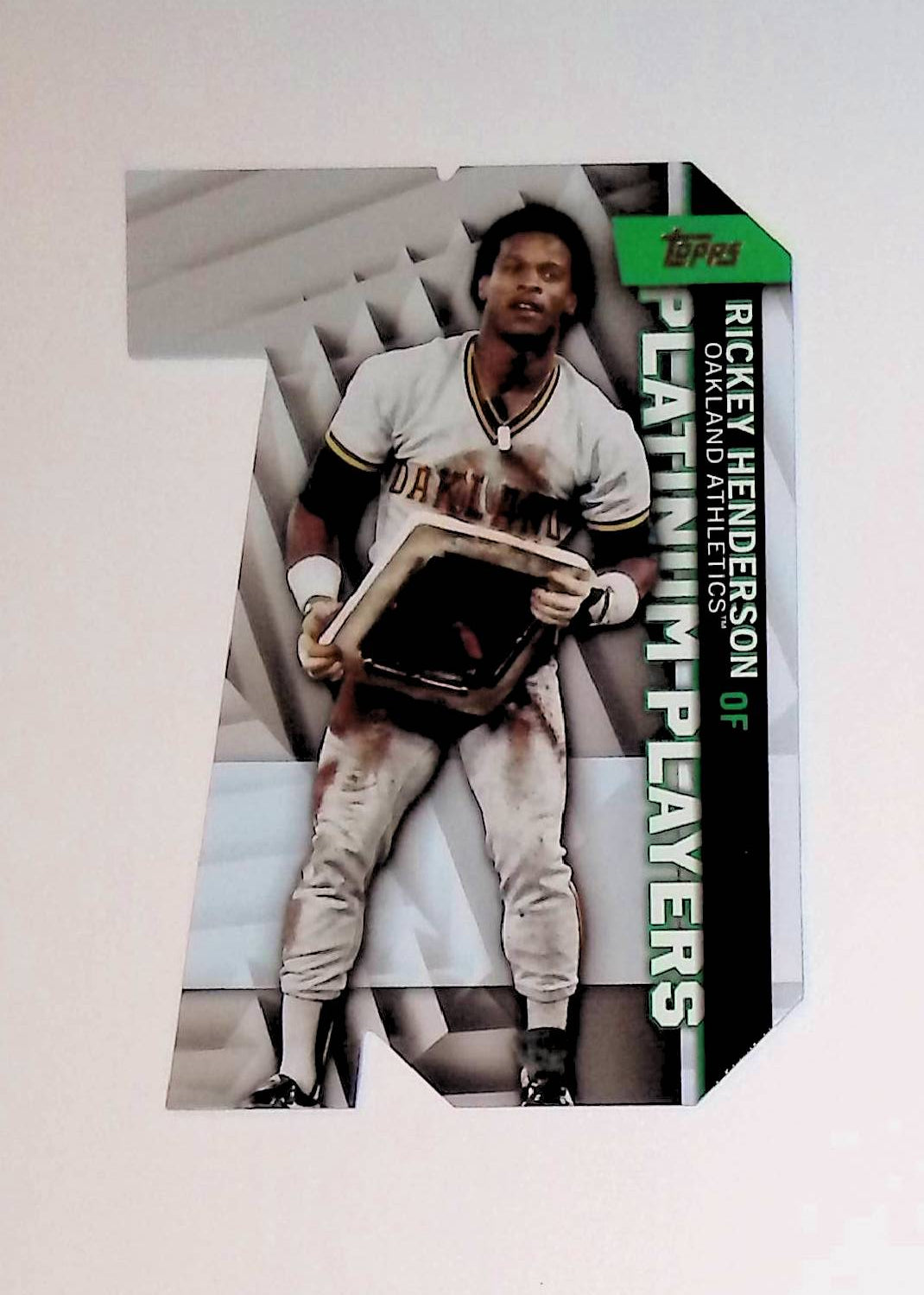 Rickey Henderson 2021 Topps Platinum Players Dice Cuts #PDC-26 - LoCo Collectables