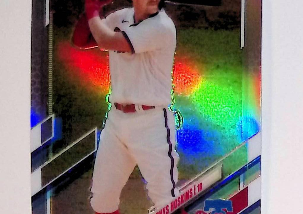 2021 Topps Chrome Refractor #182 Rhys Hoskins - LoCo Collectables