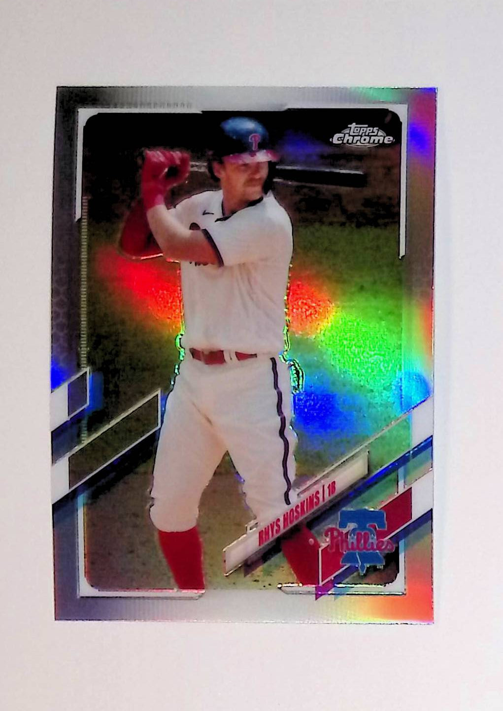 Rhys Hoskins 2021 Topps Chrome Refractors #182 - LoCo Collectables