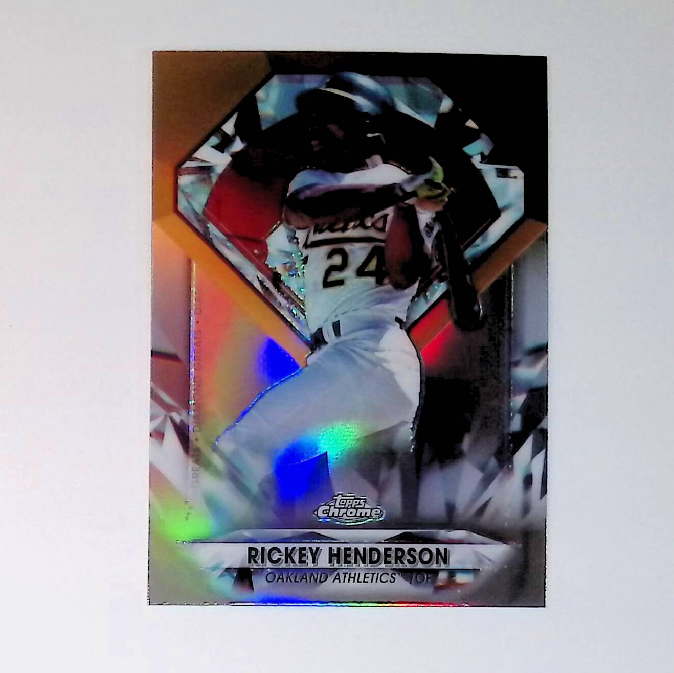 Rickey Henderson 2022 Topps Chrome Update Diamond Greats Die Cuts #DGC-20 - LoCo Collectables