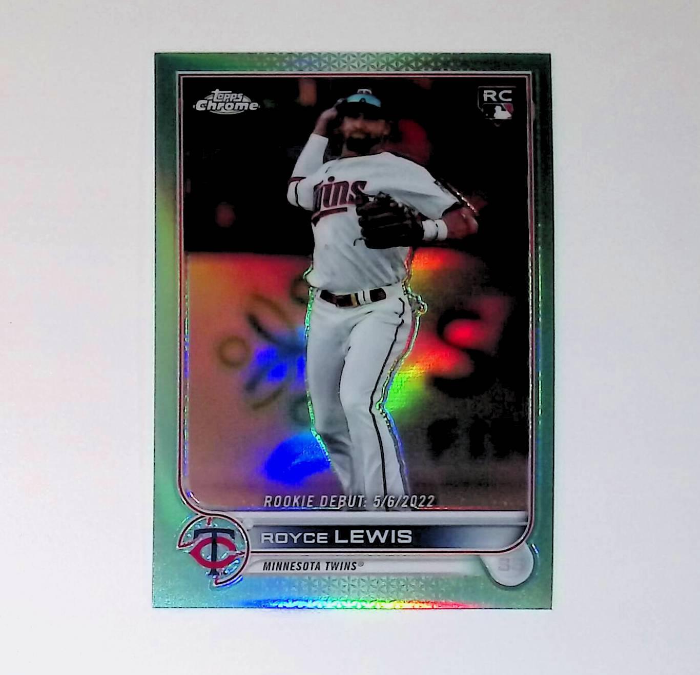 2022 Topps Chrome Update #USC79 Royce Lewis Rookie Aqua Refractor - LoCo Collectables