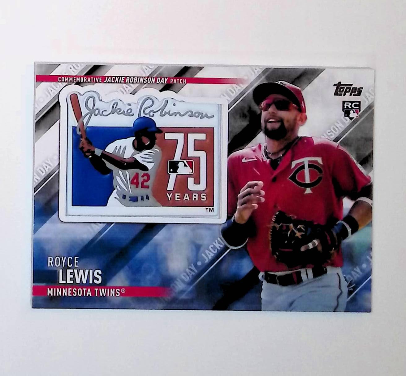 2022 Topps Update Special Event Patch #SEP-ROY Royce Lewis Rookie Relic - LoCo Collectables