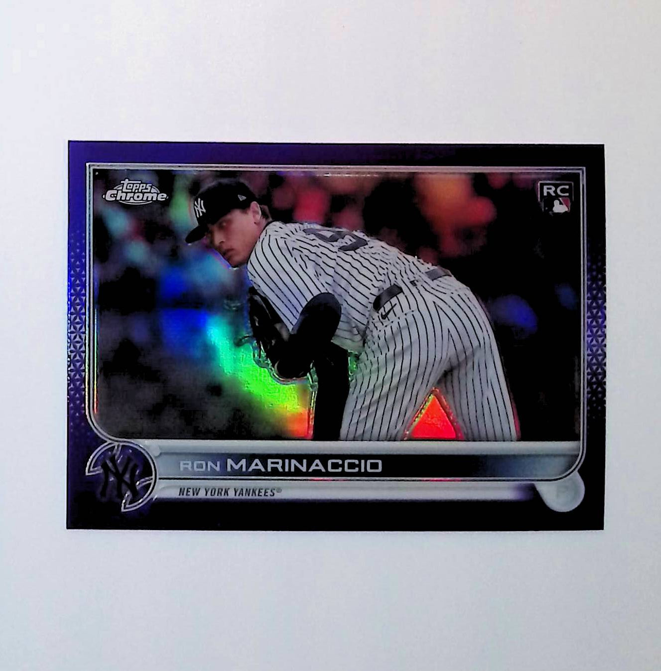 Ron Marinaccio 2022 Topps Chrome Update Purple Refractors #USC164 (Rookie Card) - LoCo Collectables