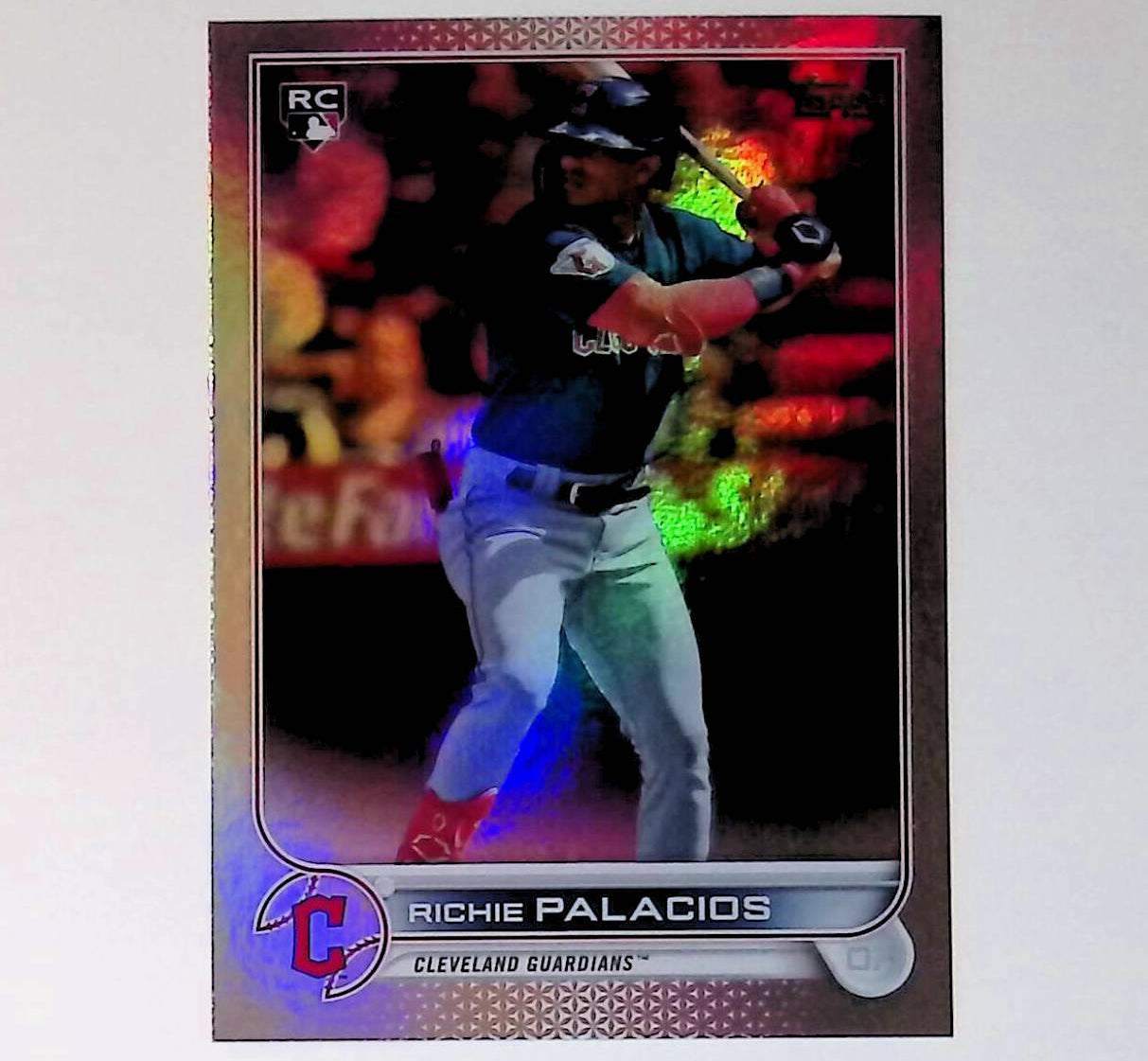 2022 Topps Update Rainbow Foil #US308 Richie Palacios Rookie - LoCo Collectables
