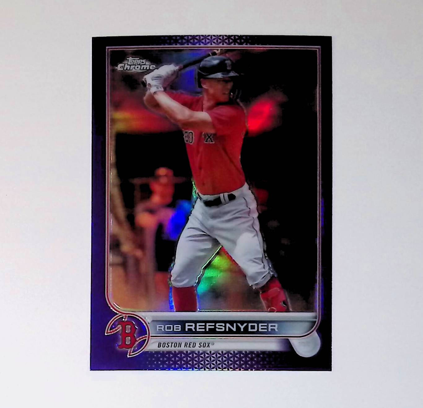 Rob Refsnyder 2022 Topps Chrome Update Purple Refractors #USC29 - LoCo Collectables