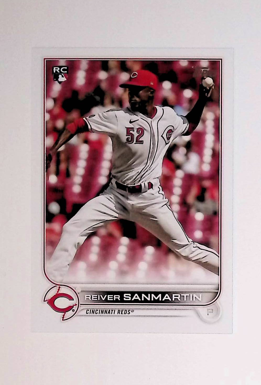 Reiver Sanmartin 2022 Topps #619 (Rookie Card) - LoCo Collectables