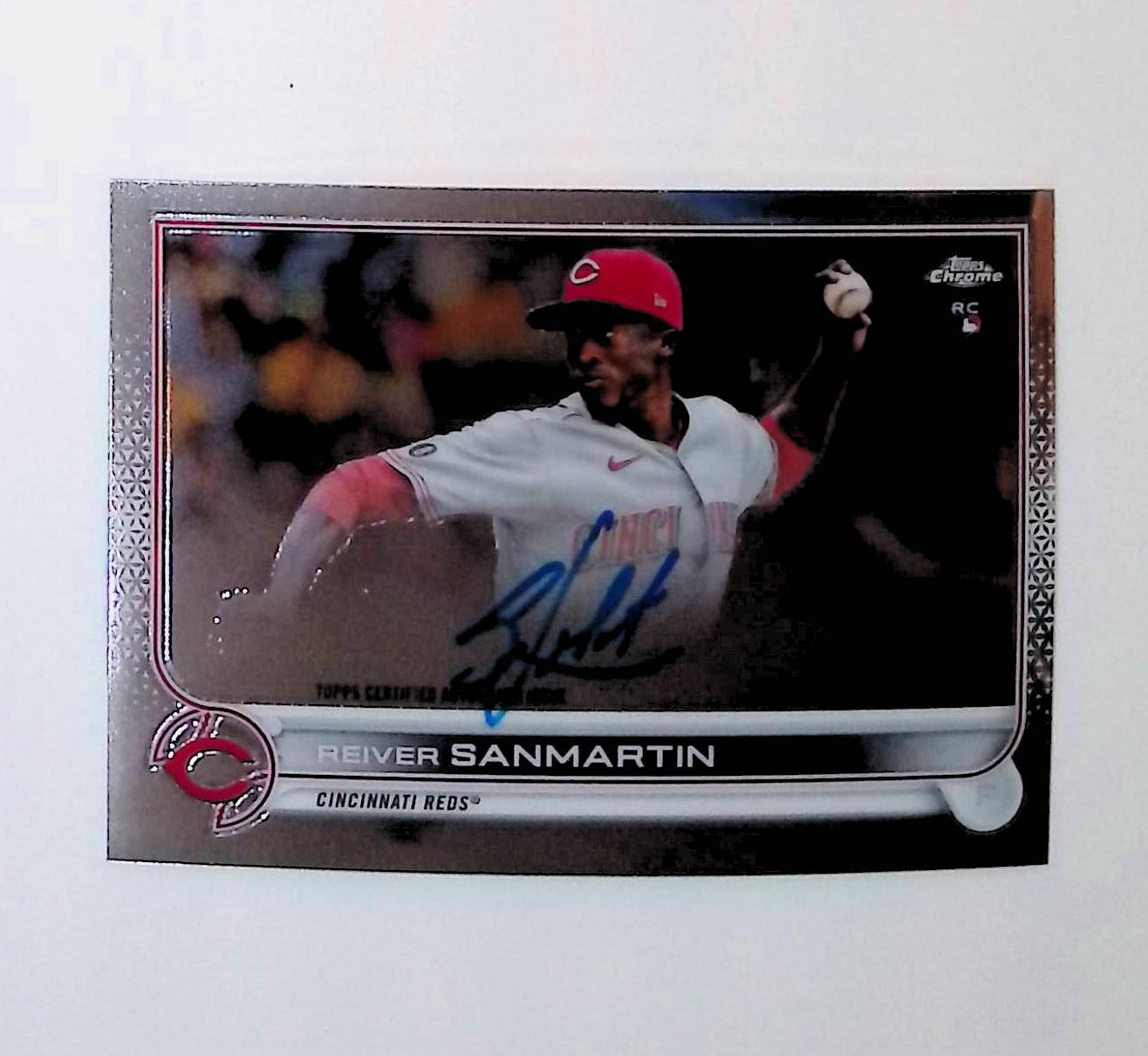 Reiver Sanmartin 2022 Topps Chrome Rookie Autographs #RA-RS (Rookie Card) - LoCo Collectables