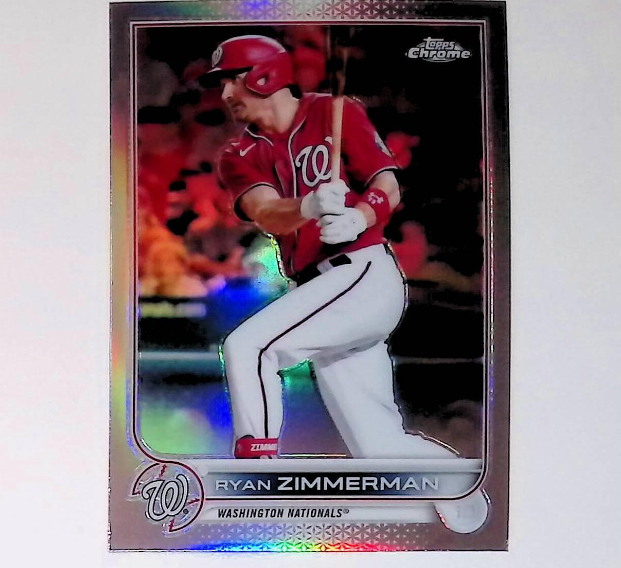 2022 Topps Chrome #108 Ryan Zimmerman Refractor - LoCo Collectables
