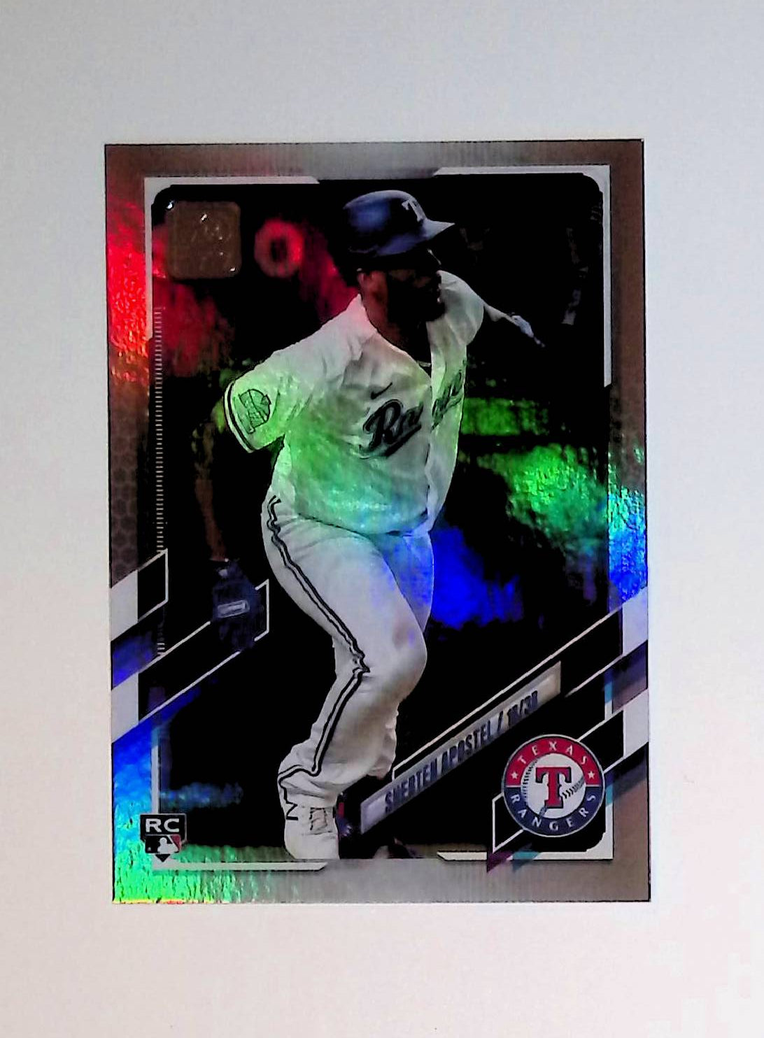 Sherten Apostel 2021 Topps Rainbow Foil #358 (Rookie Card) - LoCo Collectables